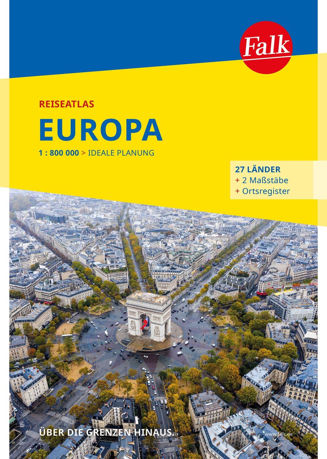 Cover: 9783827900425 | Falk Reiseatlas Europa 1:800.000 | Taschenbuch | Falk Atlanten | 2024