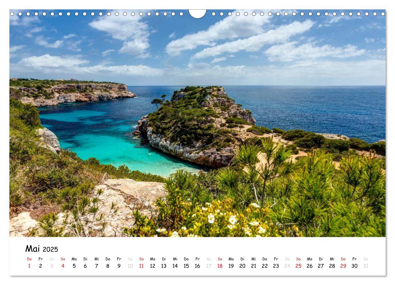 Bild: 9783435609338 | Wildes und romantisches Mallorca (Wandkalender 2025 DIN A3 quer),...