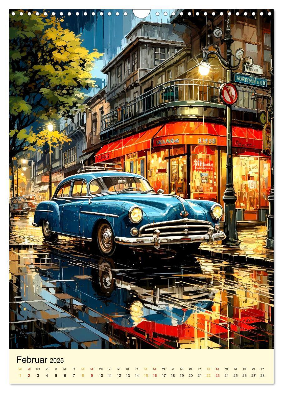 Bild: 9783435849338 | Nostalgic Cars der Traum (Wandkalender 2025 DIN A3 hoch), CALVENDO...