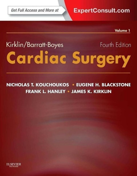 Cover: 9781416063919 | Kirklin/Barratt-Boyes Cardiac Surgery | James K, MD Kirklin (u. a.)