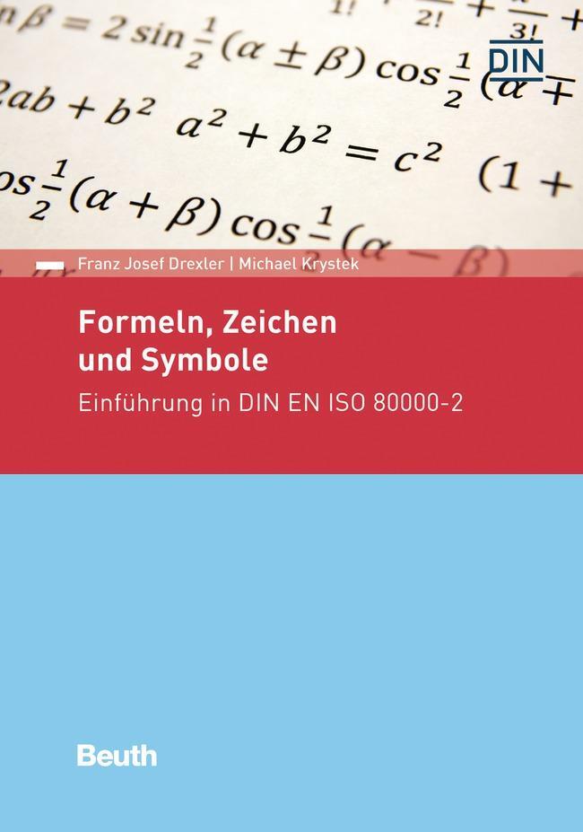 Cover: 9783410291725 | Formeln, Zeichen und Symbole | Einführung in DIN EN ISO 80000-2 | Buch