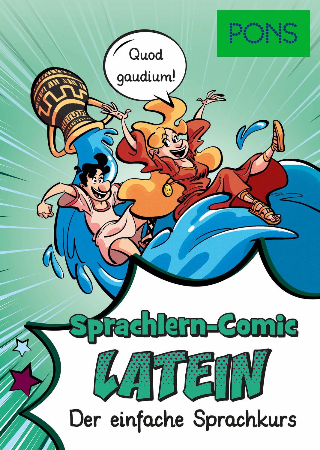 Cover: 9783125624160 | PONS Sprachlern-Comic Latein | Der einfache Sprachkurs | Taschenbuch