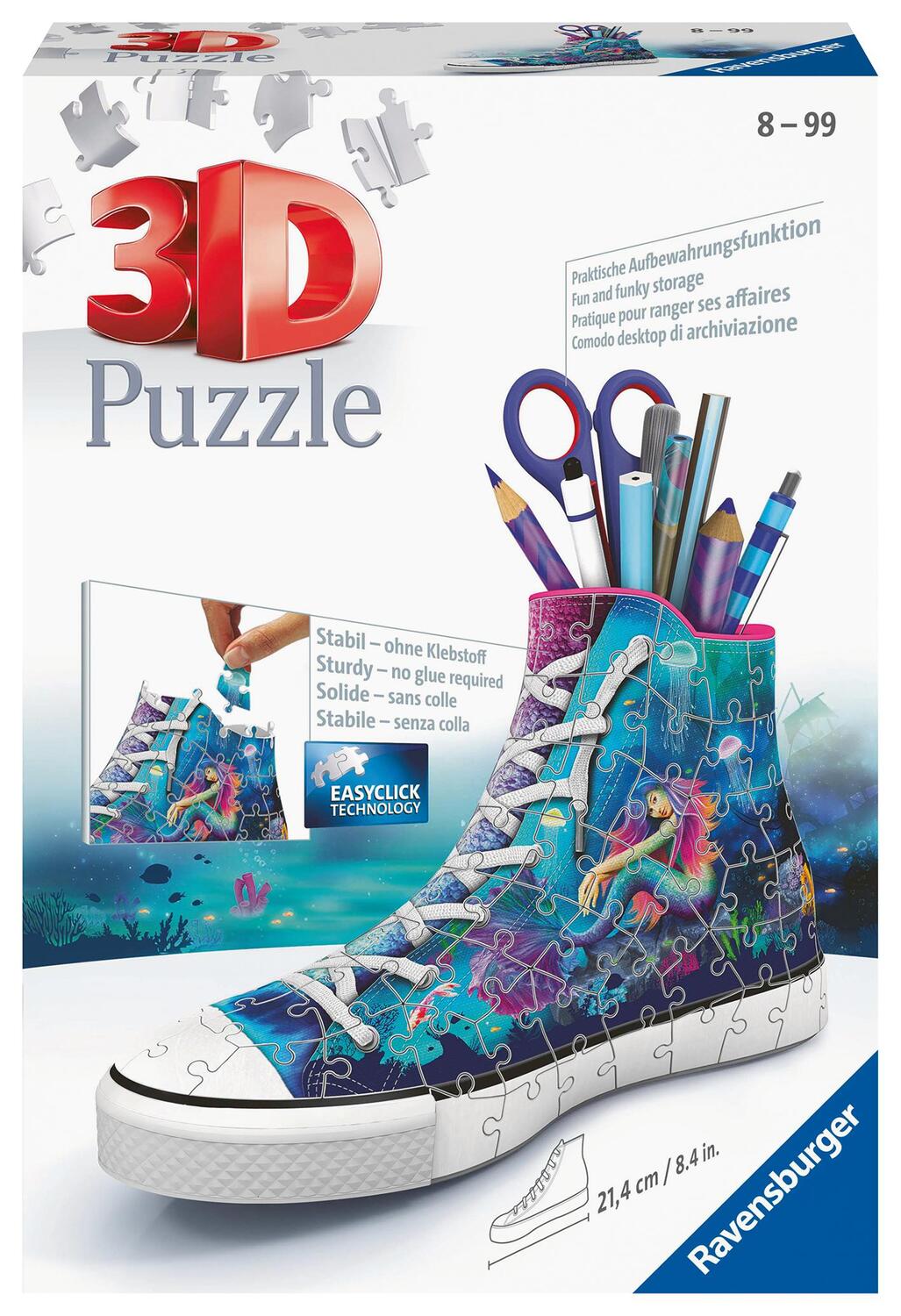 Cover: 4005556112791 | Ravensburger 3D Puzzle 11279 Sneaker Bezaubernde Meerjungfrauen -...