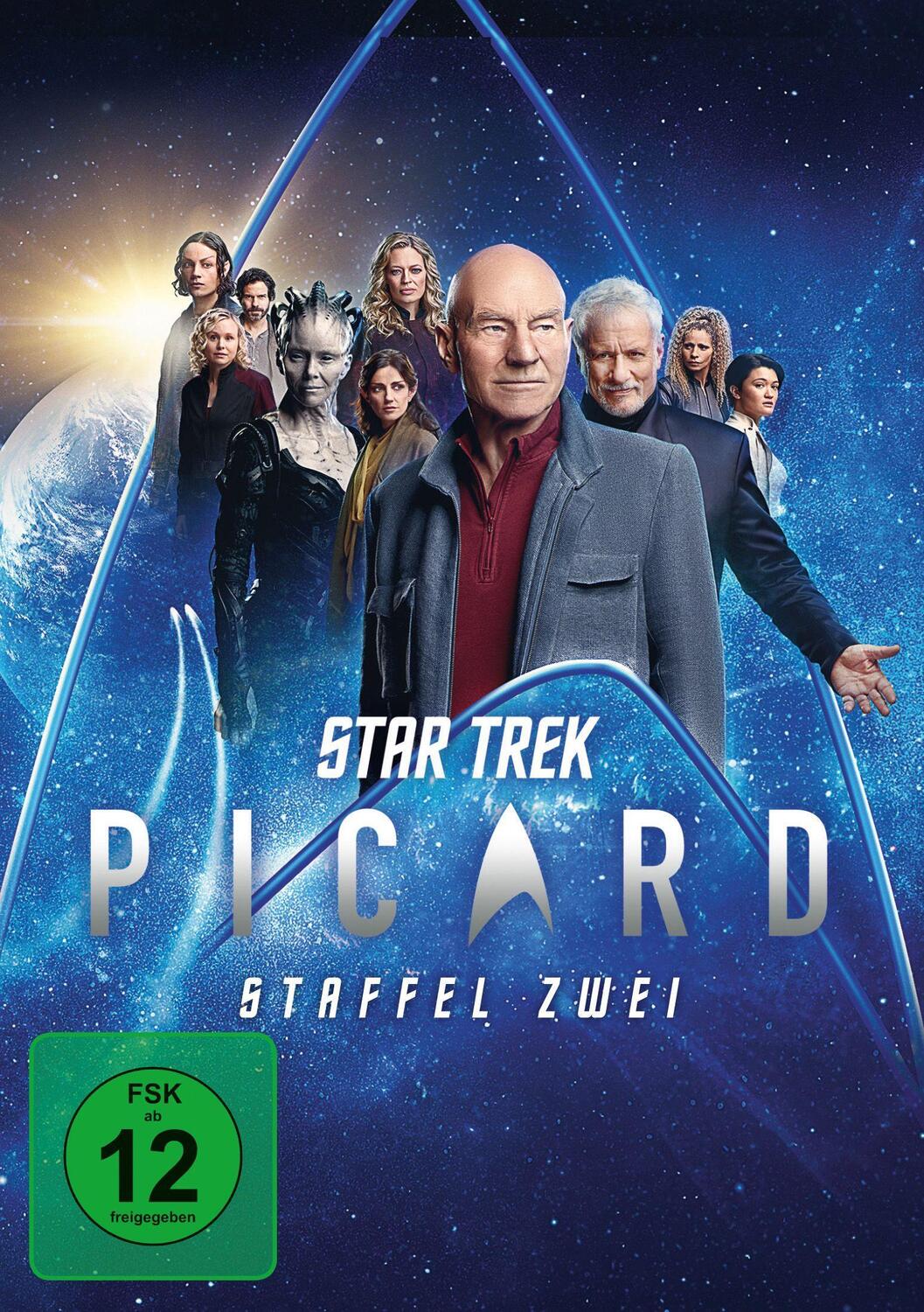 Cover: 5053083255411 | STAR TREK: Picard - Staffel 2 | DVD | 3 DVDs | Deutsch | 2021