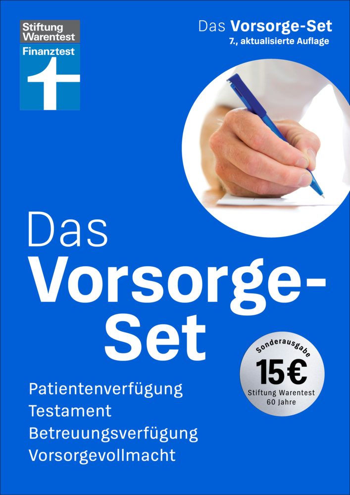 Cover: 9783747107331 | Das Vorsorge-Set | Stiftung Warentest | Taschenbuch | Kartoniert