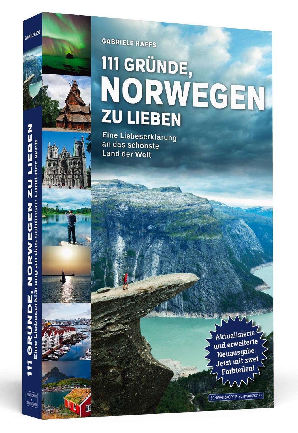 Cover: 9783862657421 | 111 Gründe, Norwegen zu lieben | Gabriele Haefs | Taschenbuch | 352 S.