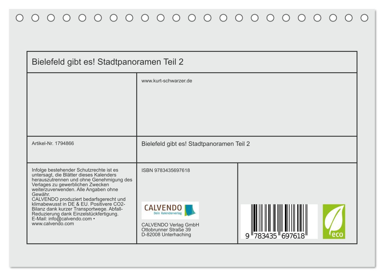 Bild: 9783435697618 | Bielefeld gibt es! Stadtpanoramen Teil 2 (Tischkalender 2025 DIN A5...