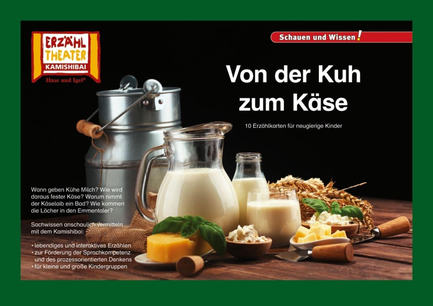 Cover: 4260505831189 | Kamishibai: Von der Kuh zum Käse | Verena Sangu | Box | 10 S. | 2020