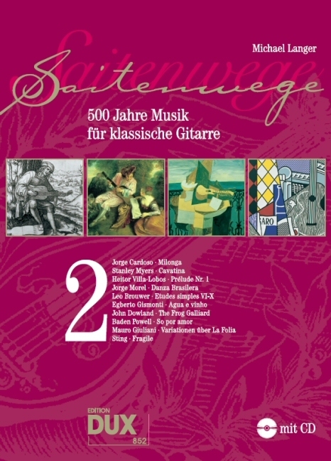 Cover: 4031658008526 | Saitenwege, für Gitarre, mit Audio-CD. Bd.2 | Edition Dux