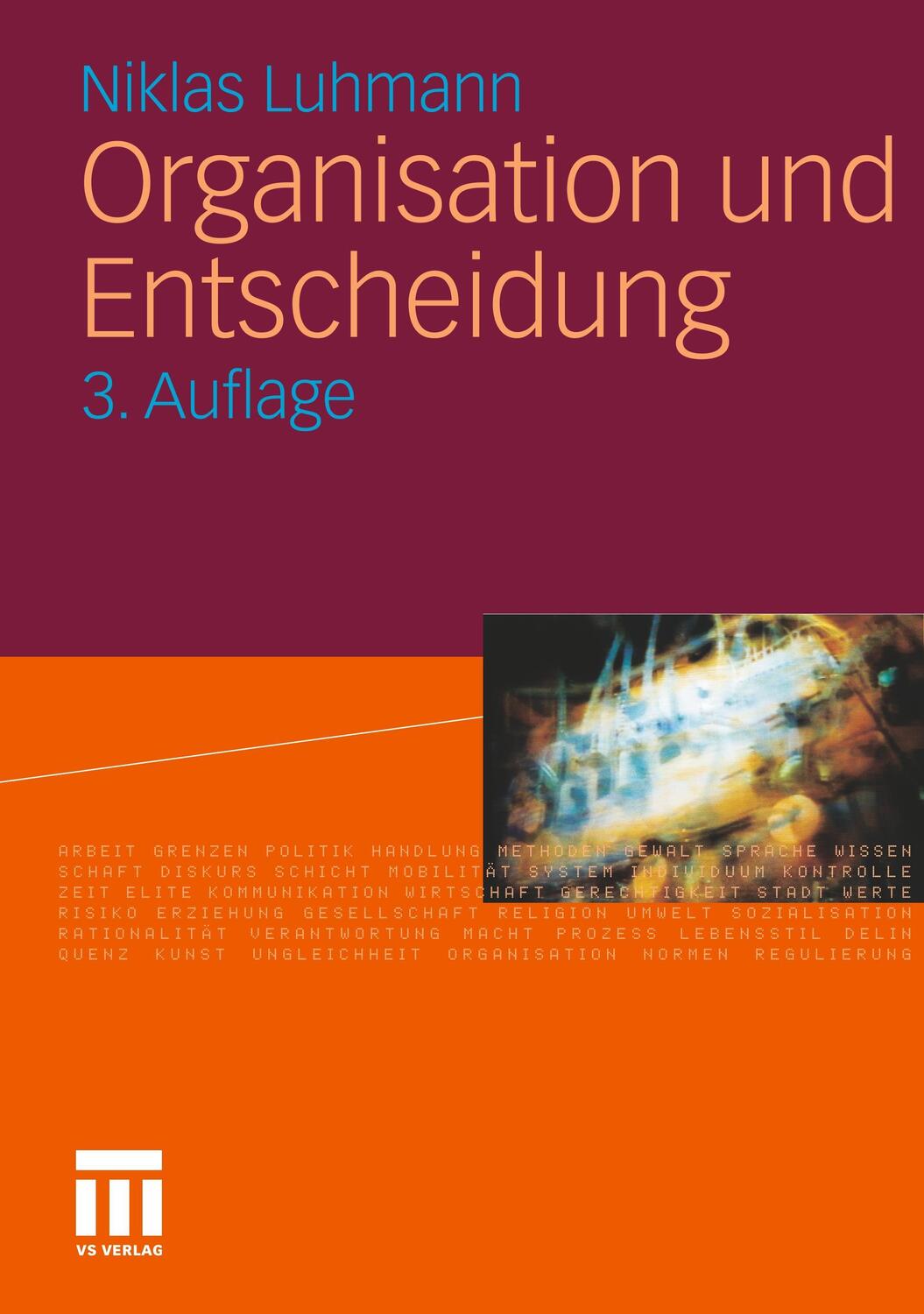 Cover: 9783531178172 | Organisation und Entscheidung | Niklas Luhmann | Buch | 480 S. | 2011