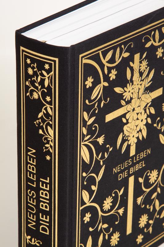 Bild: 9783417020045 | Neues Leben. Die Bibel - Golden Grace Edition, Tintenschwarz | Buch