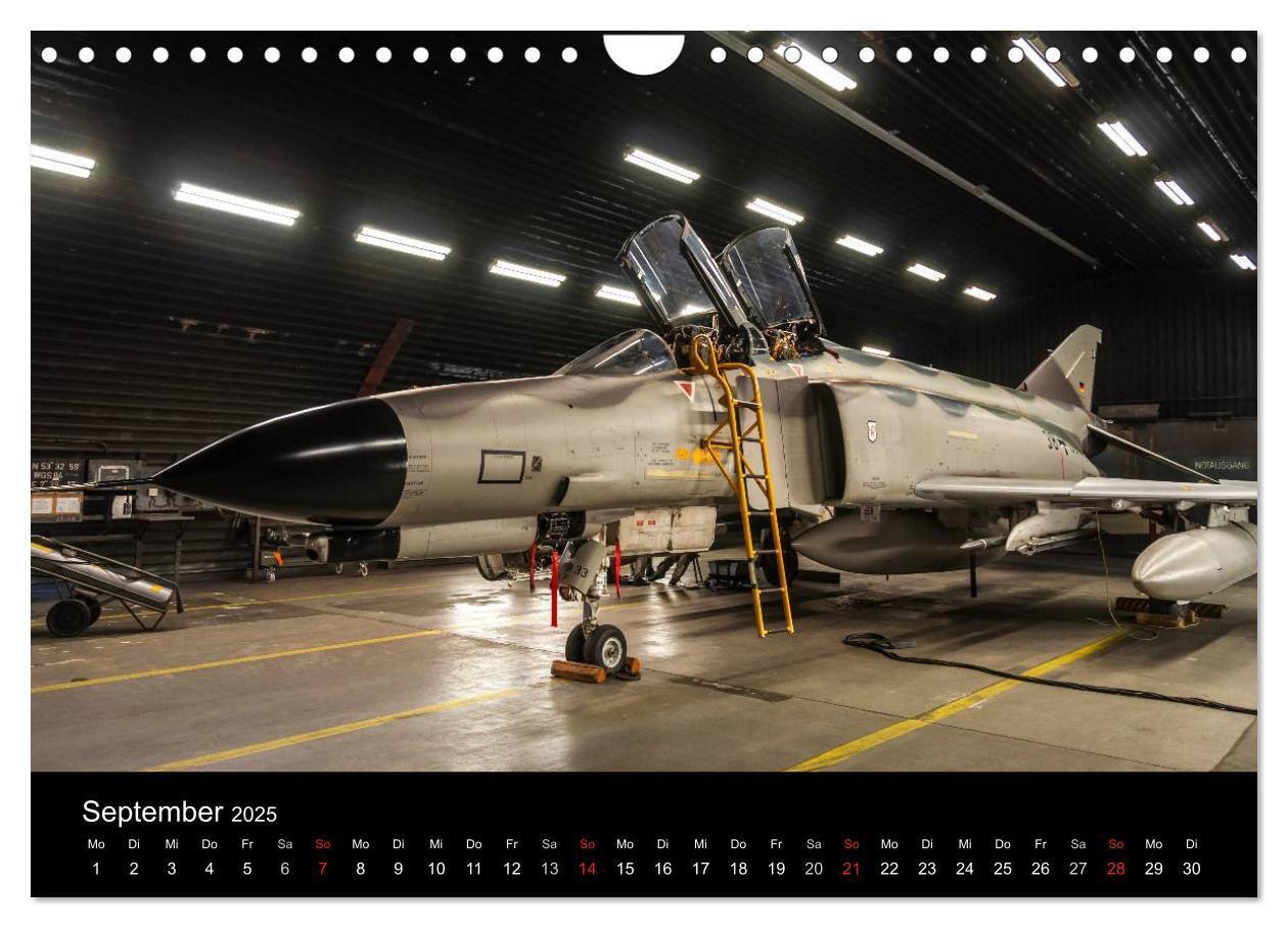 Bild: 9783435714544 | Phantoms bei der Luftwaffe (Wandkalender 2025 DIN A4 quer),...