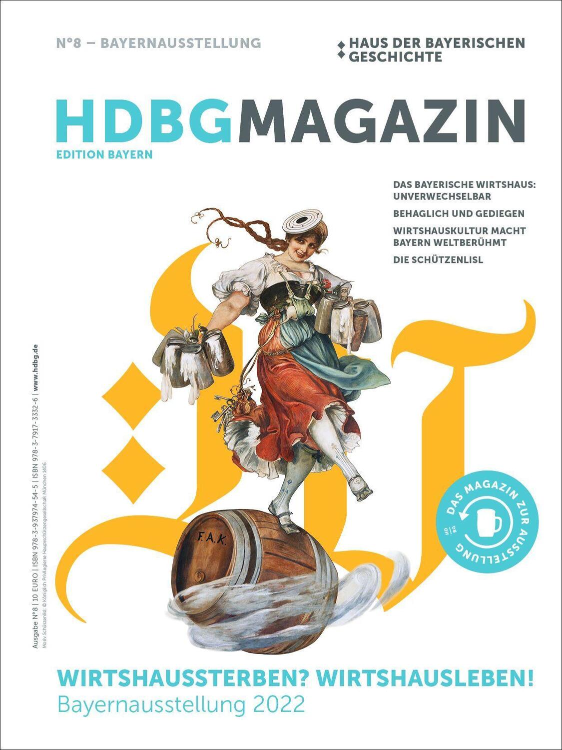 Cover: 9783791733326 | Wirtshaussterben? Wirtshausleben! | Bayernausstellung 2022 | Loibl