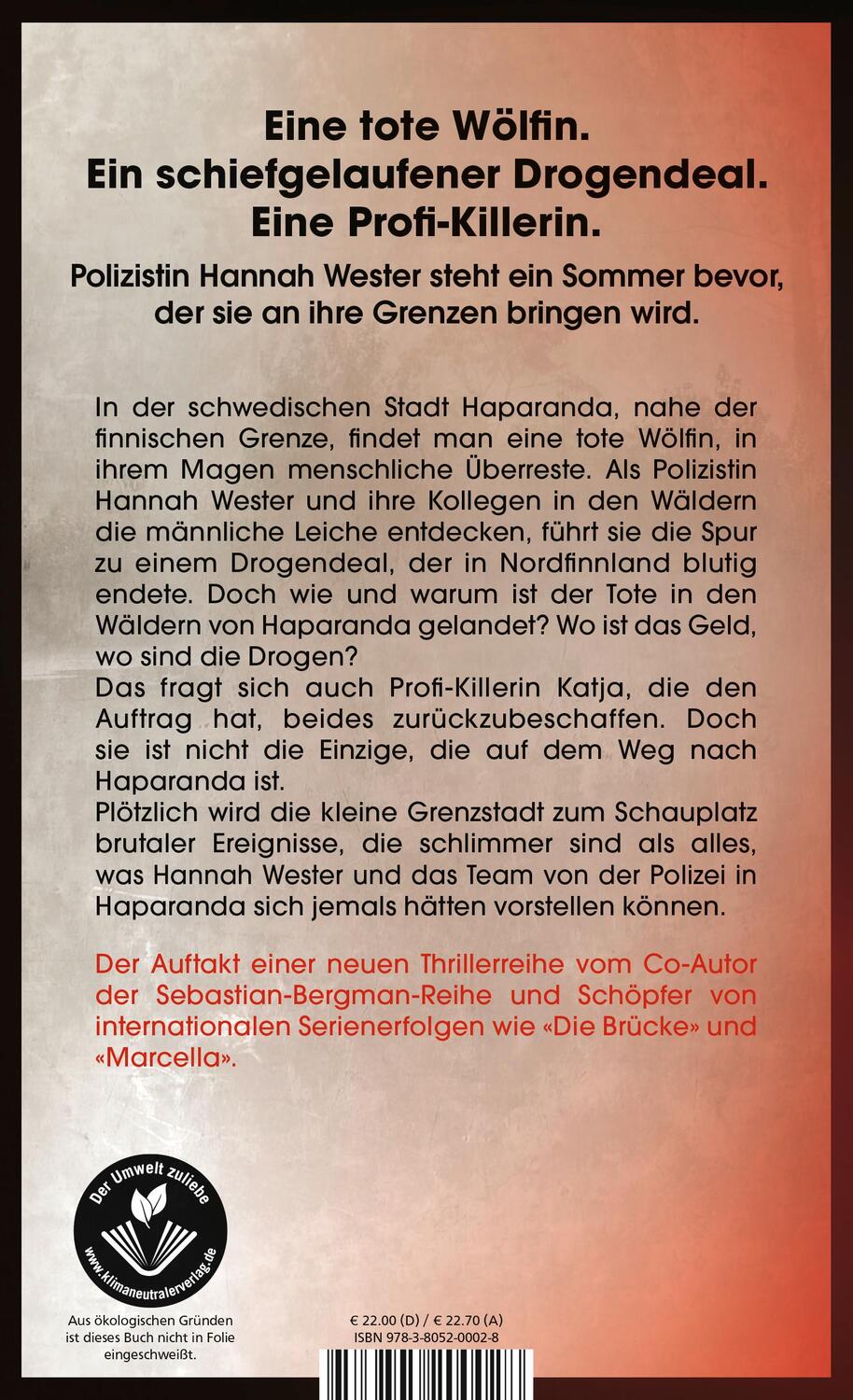 Rückseite: 9783805200028 | Wolfssommer | Hans Rosenfeldt | Buch | Deutsch | 2020