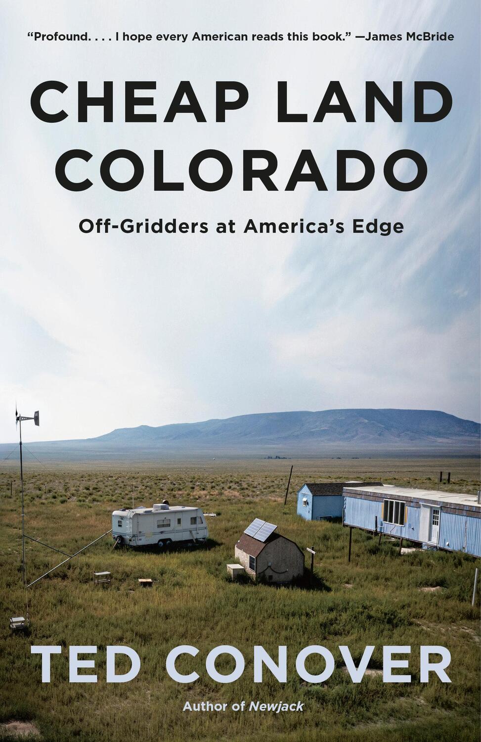 Cover: 9780525563280 | Cheap Land Colorado | Off-Gridders at America's Edge | Ted Conover