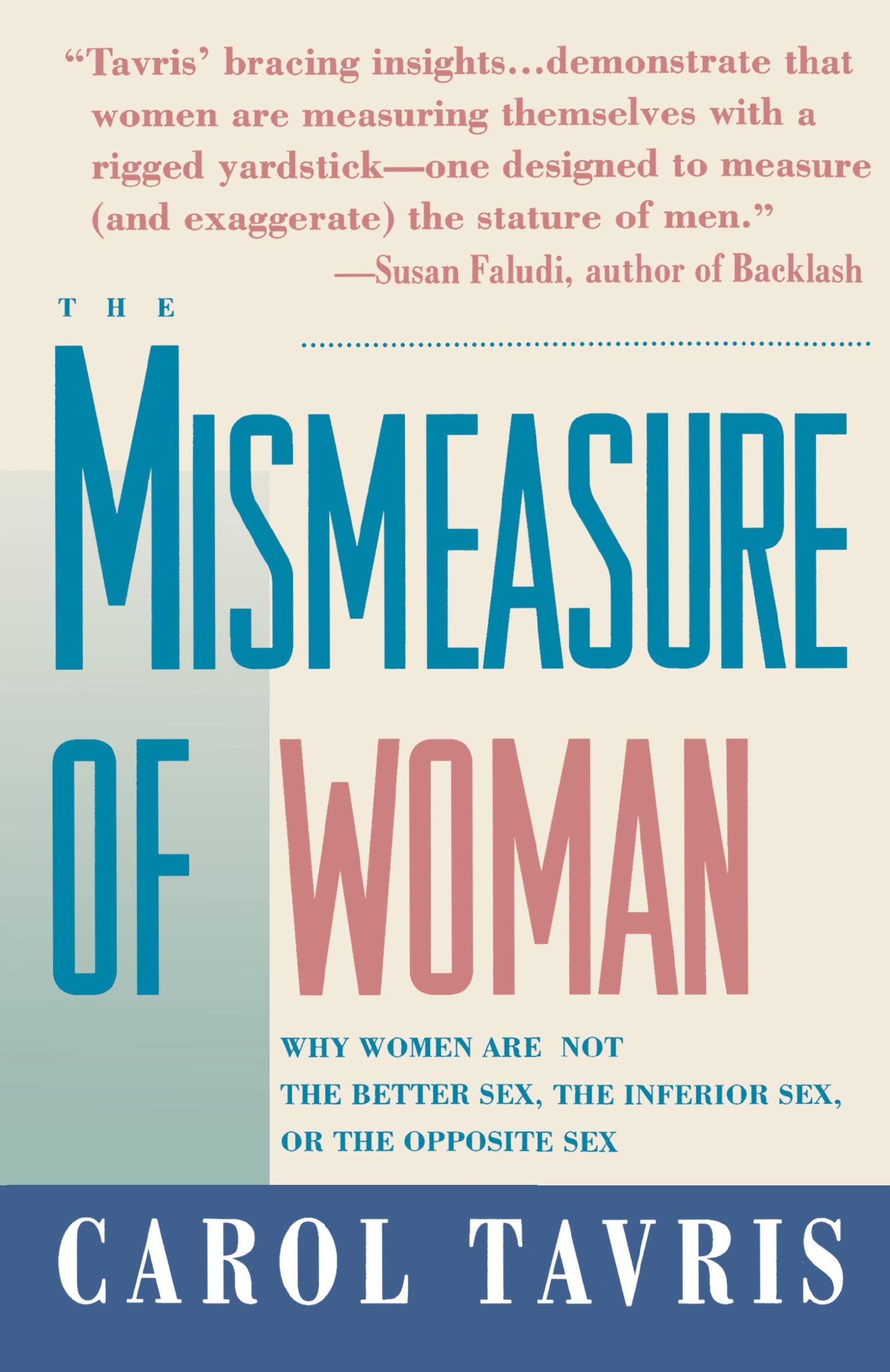 Cover: 9780671797492 | Mismeasure of Woman | Carol Tavris | Taschenbuch | Englisch | 1993