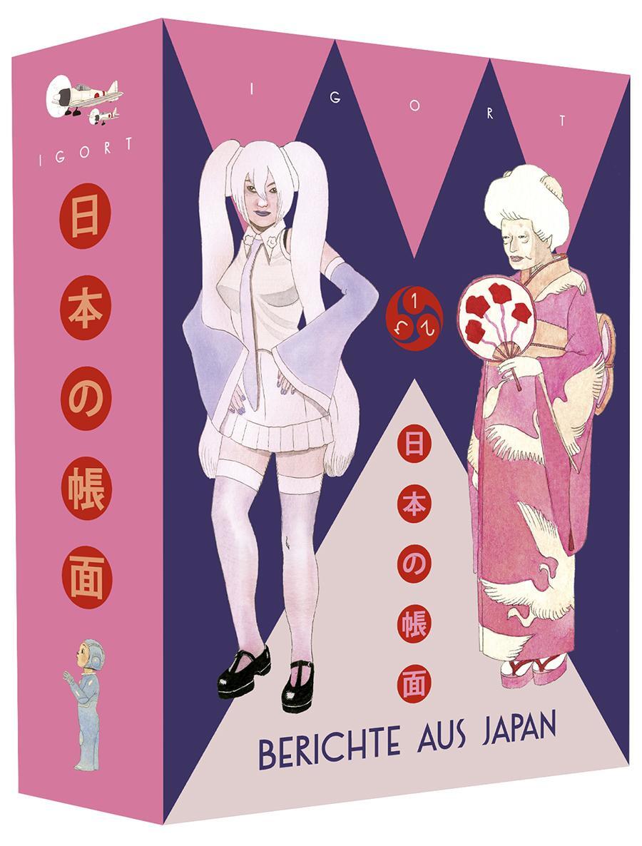 Cover: 9783956402838 | Berichte aus Japan | 3 Bände im Schuber | Igort (u. a.) | Buch | 2021
