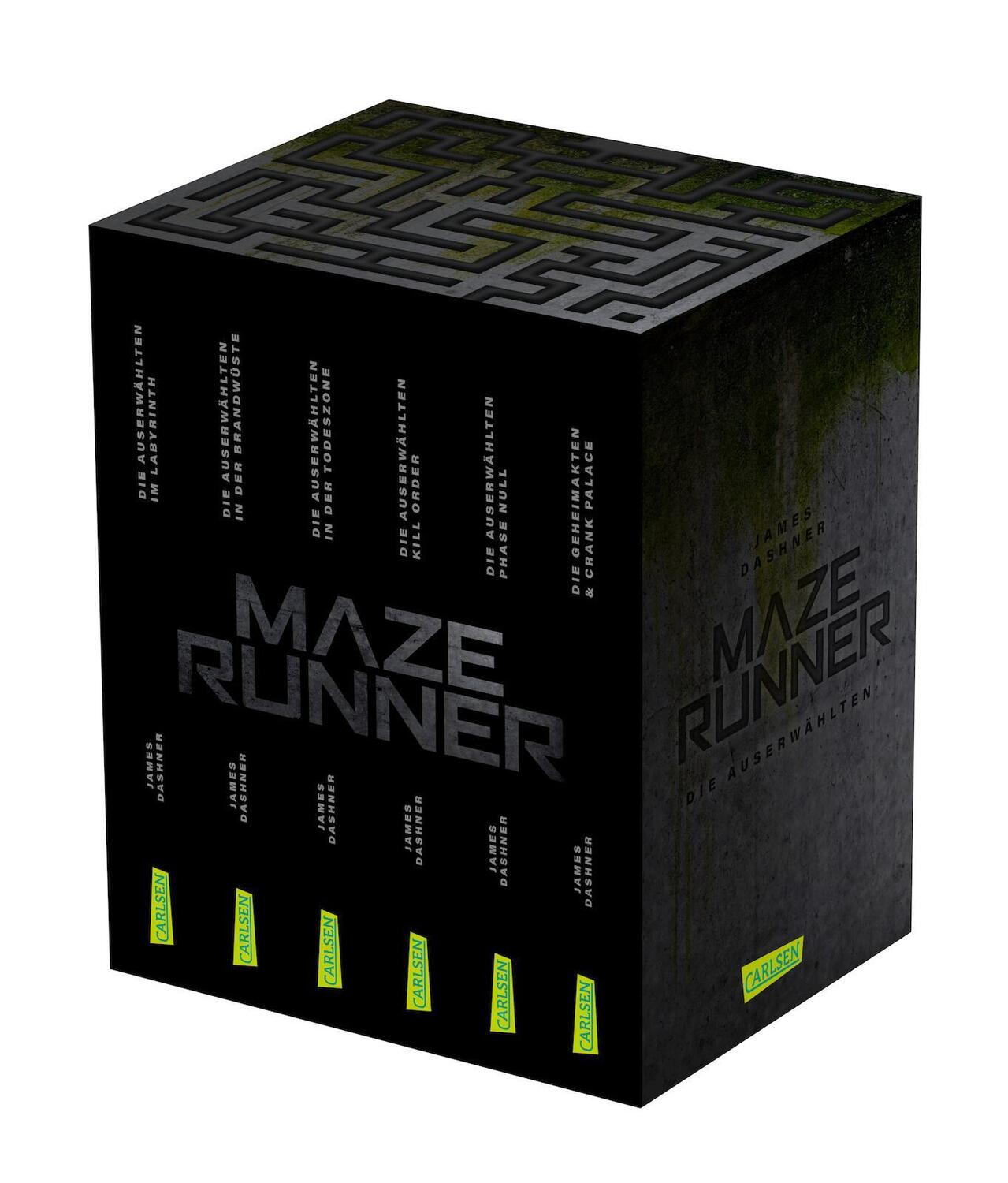 Cover: 9783551319913 | Maze-Runner-Schuber (6 Bände im Taschenbuch-Schuber inklusive...