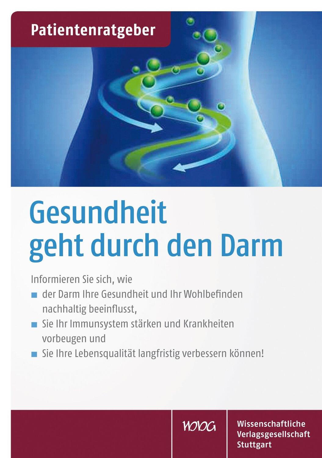 Cover: 9783804733350 | Gesundheit geht durch den Darm | Uwe Gröber (u. a.) | Broschüre | 2015