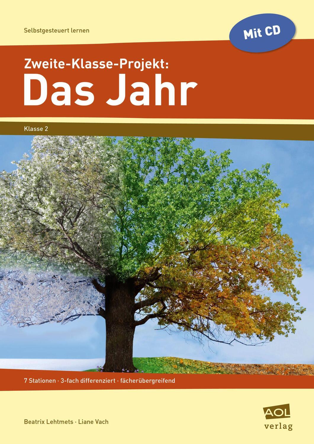 Cover: 9783403103660 | Zweite-Klasse-Projekt: Das Jahr (Selbstgesteuert Lernen) | Deutsch