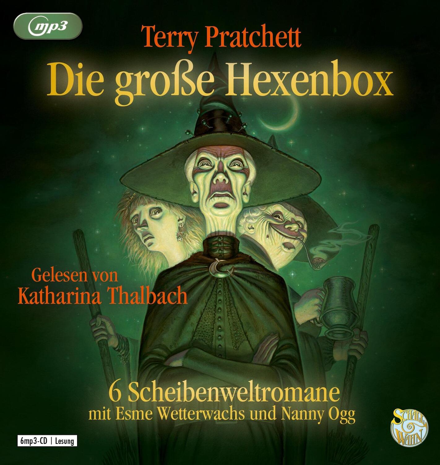 Cover: 9783837160024 | Die große Hexenbox | Schall & Wahn | Terry Pratchett | MP3 | Deutsch