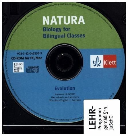 Cover: 9783120453529 | Natura Biology Evolution | CD-ROM | Natura Biology | Deutsch | 2017