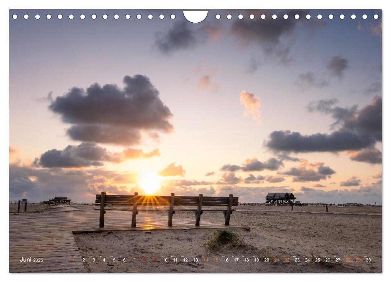 Bild: 9783383848315 | Nordseeurlaub in St. Peter-Ording (Wandkalender 2025 DIN A4 quer),...