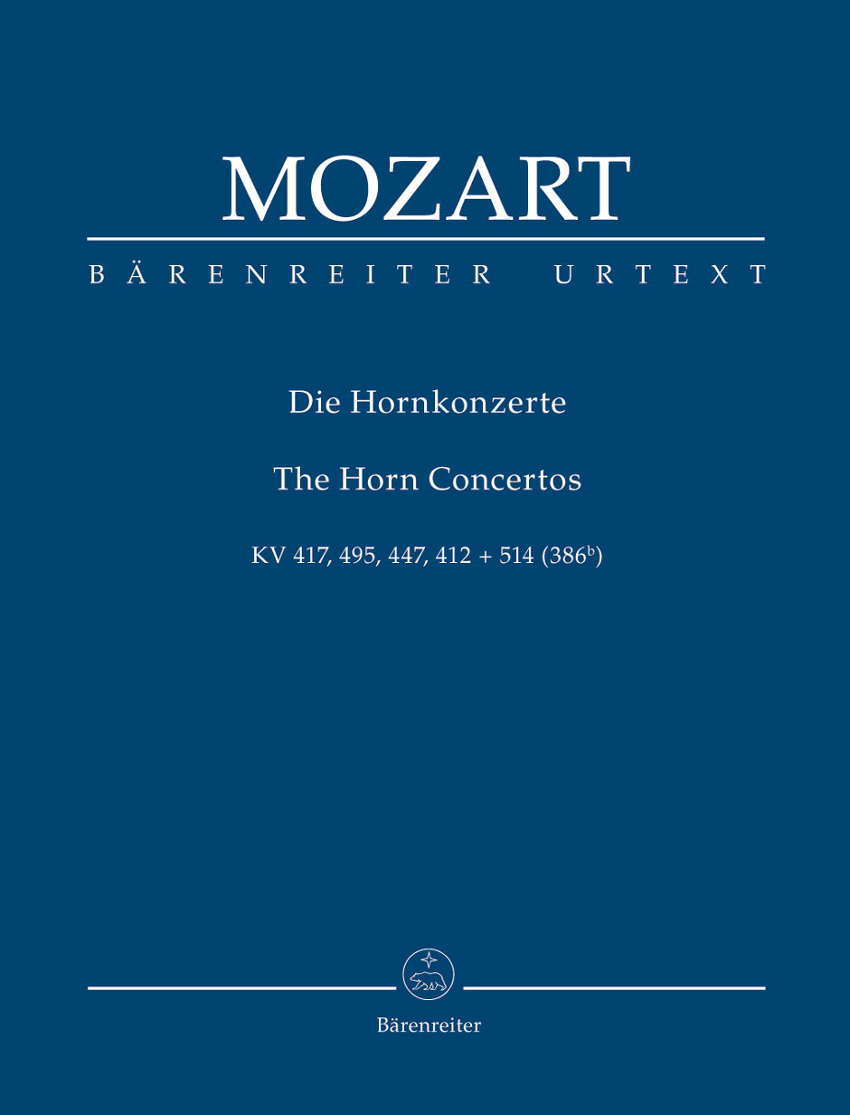 Cover: 9790006205271 | Concerten KV417 495 447 412 514 | Wolfgang Amadeus Mozart | Buch