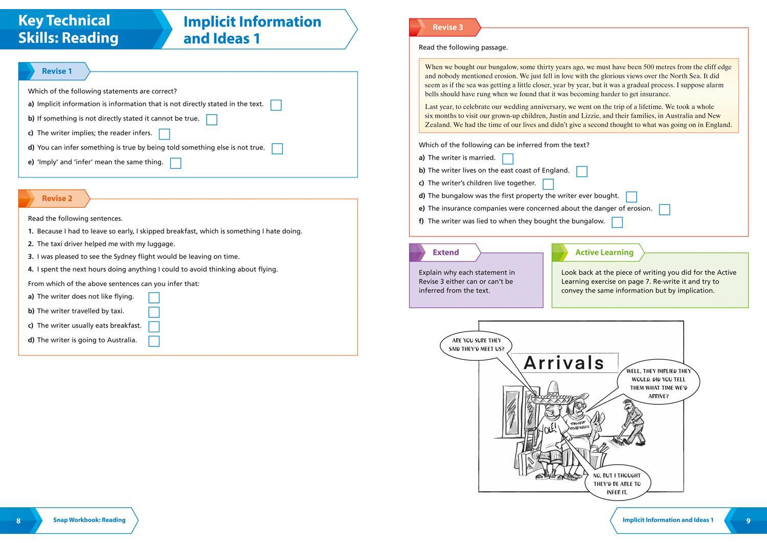 Bild: 9780008355326 | AQA GCSE 9-1 English Language Reading (Papers 1 &amp; 2) Workbook | Gcse