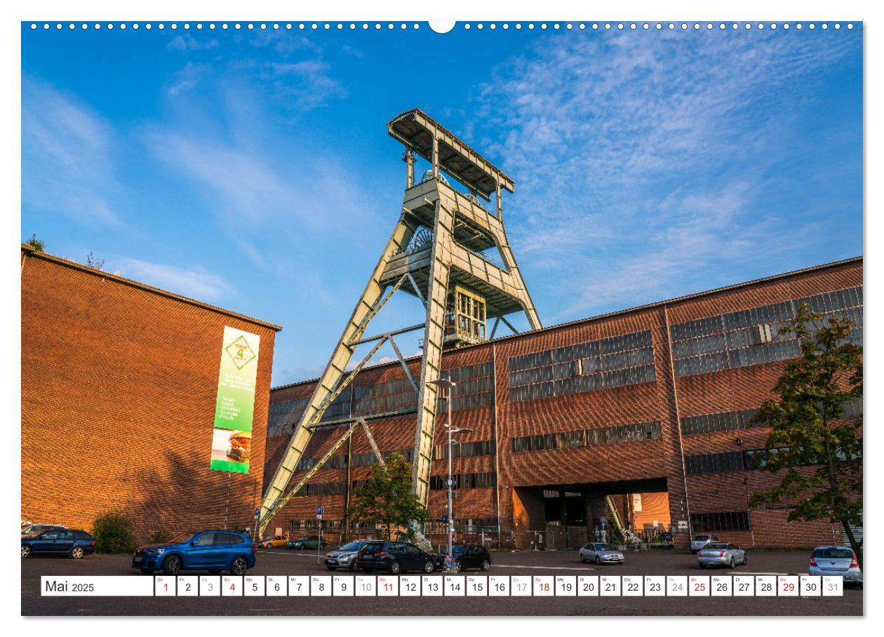 Bild: 9783383801938 | Die Zechen im Ruhrpott (Wandkalender 2025 DIN A2 quer), CALVENDO...