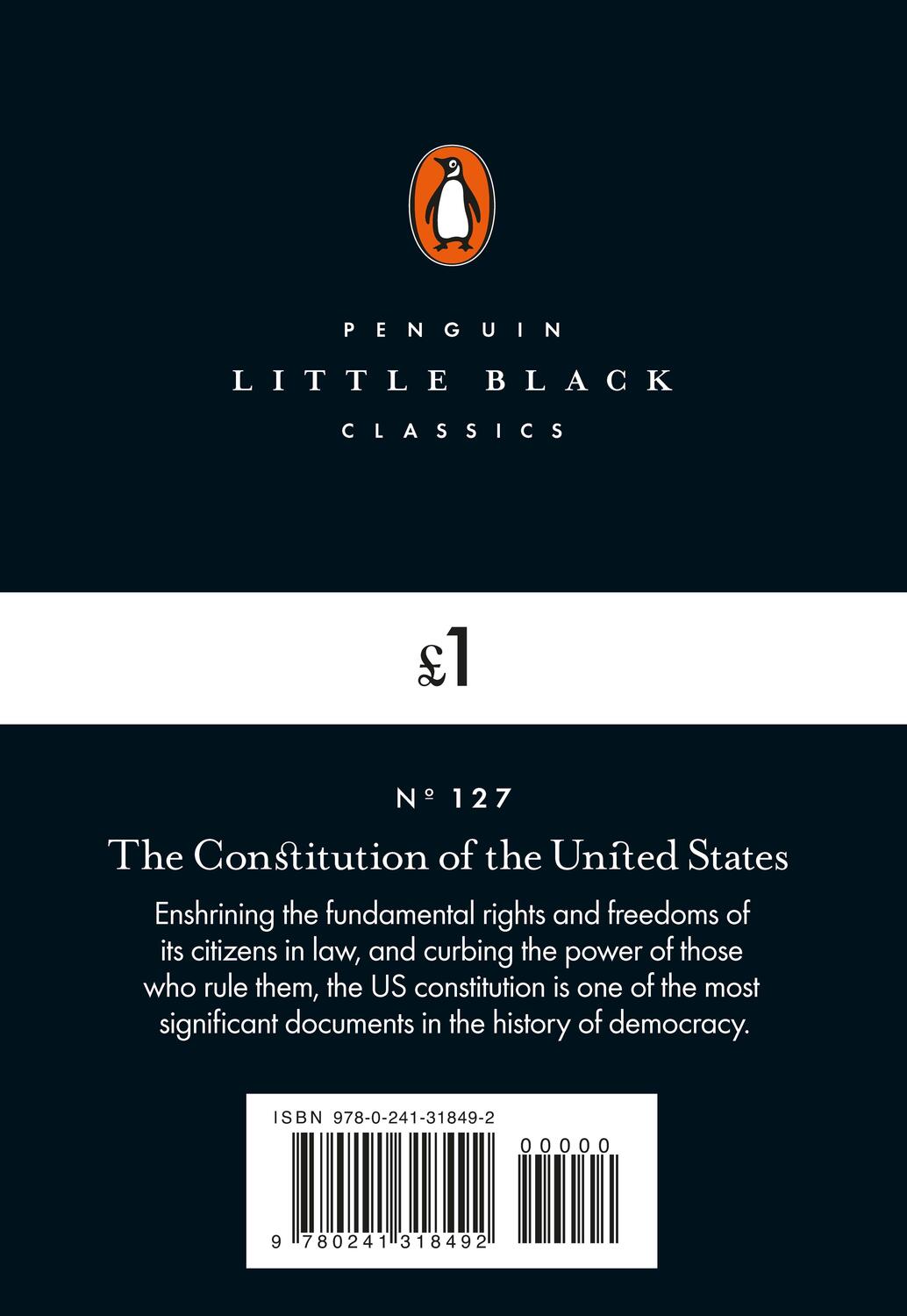 Rückseite: 9780241318492 | The Constitution of the United States | Founding Fathers | Taschenbuch