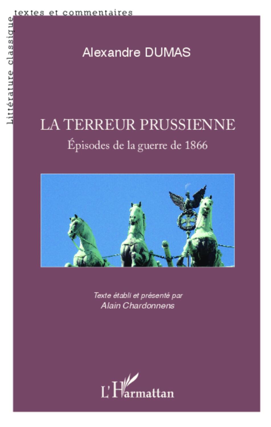 Cover: 9782336005867 | Terreur prussienne | Episodes de la guerre de 1866 - Alexandre Dumas