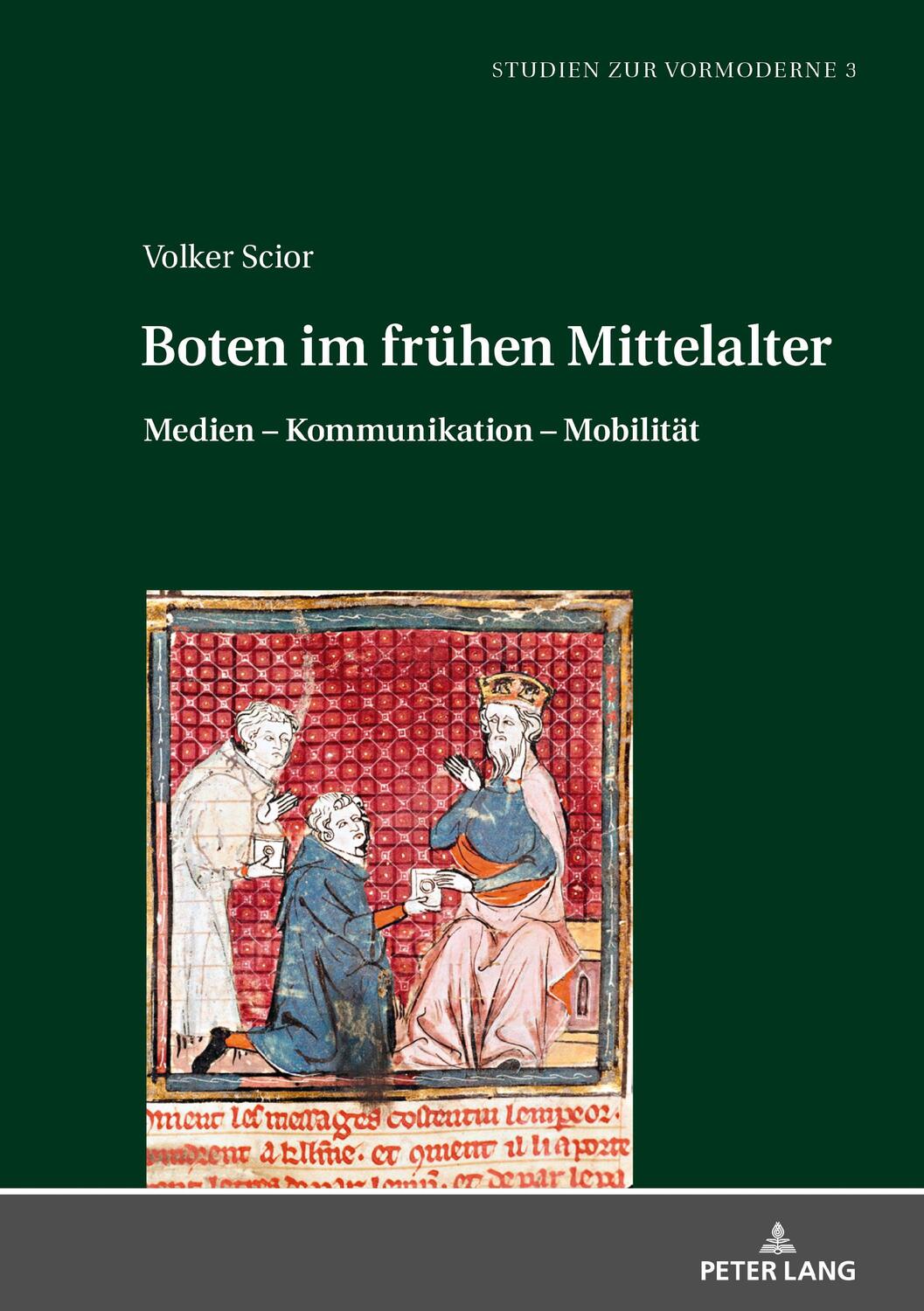 Cover: 9783631849545 | Boten im frühen Mittelalter | Medien ¿ Kommunikation ¿ Mobilität