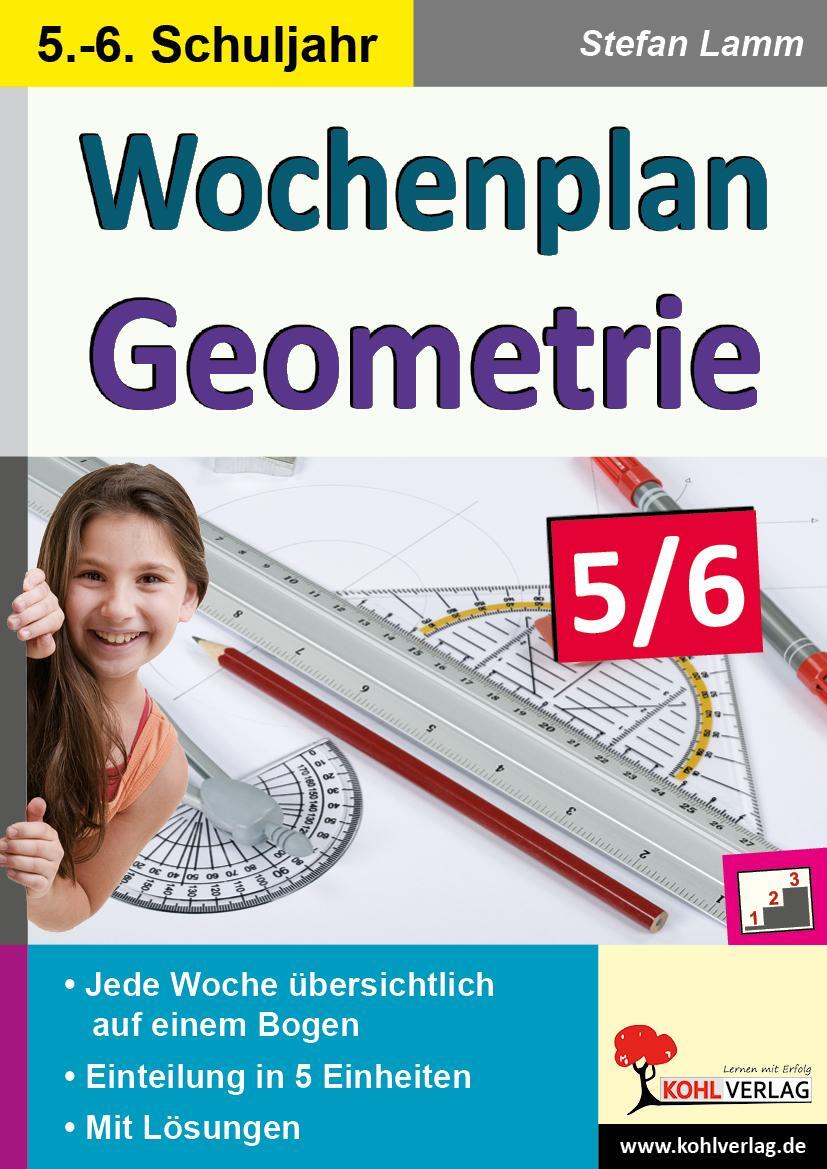 Cover: 9783966242332 | Wochenplan Geometrie / Klasse 5-6 | Stefan Lamm | Taschenbuch | 2021