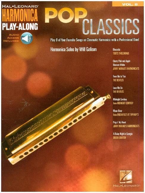Cover: 9781423426103 | Pop Classics | Harmonica Play-Along Volume 8 | Will Galison | Englisch