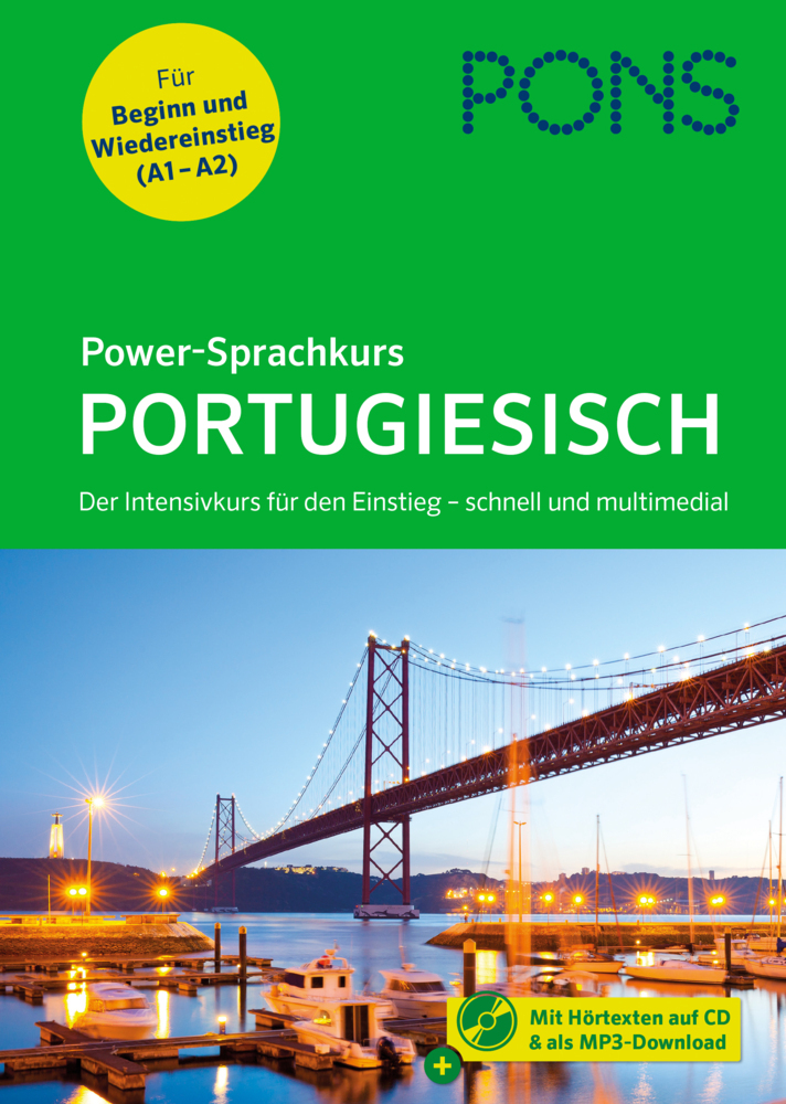 Cover: 9783125624092 | PONS Power-Sprachkurs Portugiesisch 1 | Taschenbuch | Deutsch | 2022