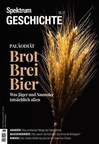 Cover: 9783958925021 | Spektrum Geschichte - Brot, Brei, Bier | Taschenbuch | Deutsch | 2021