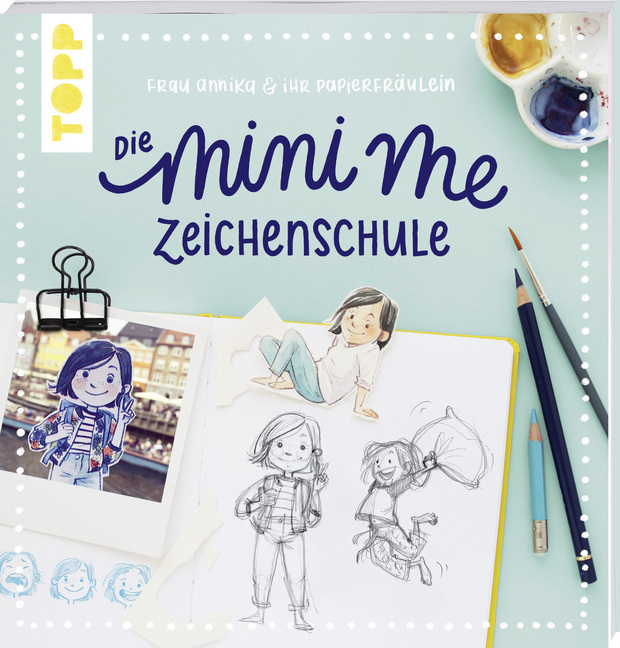 Cover: 9783772483806 | Frau Annika und ihr Papierfräulein: Die Mini me Zeichenschule | Buch