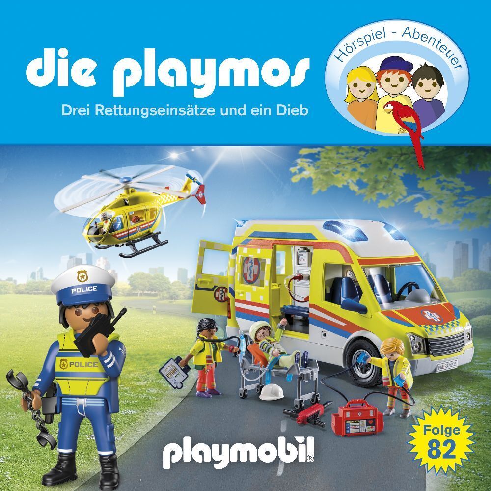 Cover: 4260229665169 | Die Playmos - Drei Rettungseinsätze und ein Dieb, 1 Audio-CD | CD