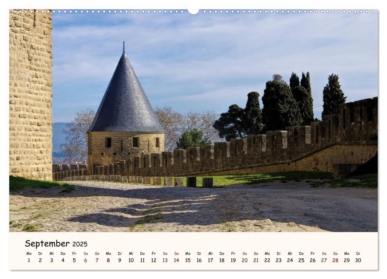 Bild: 9783435455249 | Cite von Carcassonne - Zeitreise ins Mittelalter (Wandkalender 2025...