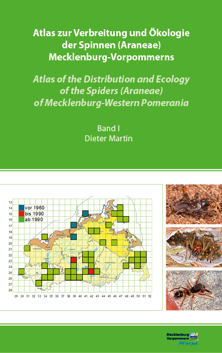 Cover: 9783948995003 | Atlas zur Verbreitung und Ökologie der Spinnen (Araneae)...