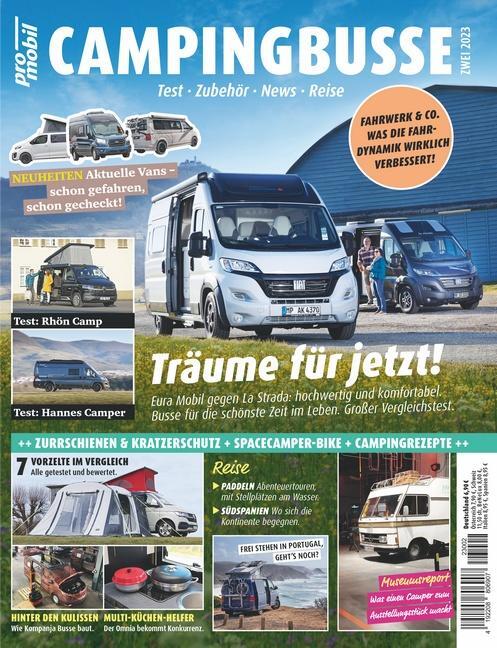Cover: 9783613321076 | pro mobil Extra Campingbusse | Das Vanlife Magazin - Heft 02/2023