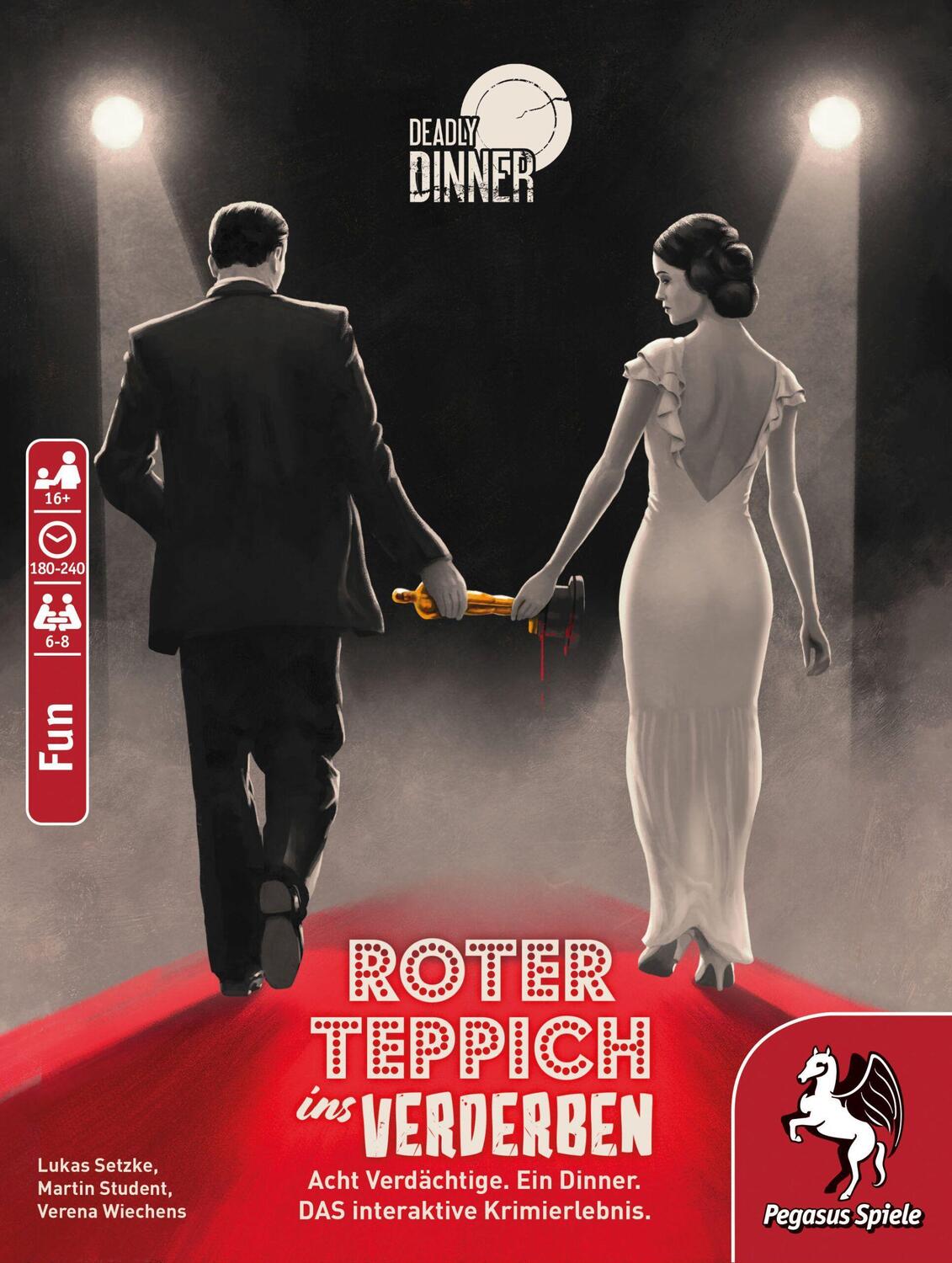Cover: 4250231727078 | Deadly Dinner - Roter Teppich ins Verderben | Spiel | Deutsch | 2022