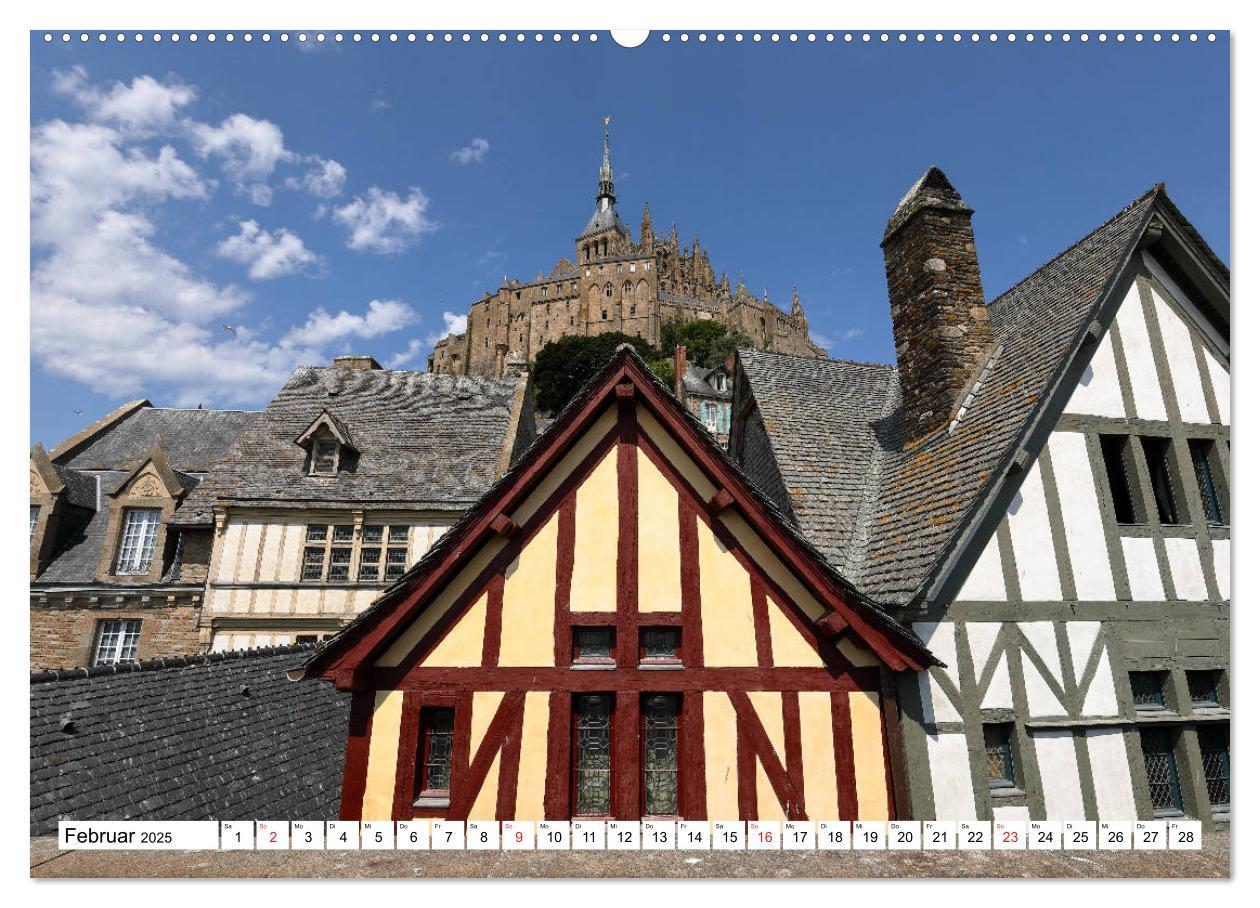 Bild: 9783435278657 | Der Mont Saint Michel (hochwertiger Premium Wandkalender 2025 DIN...