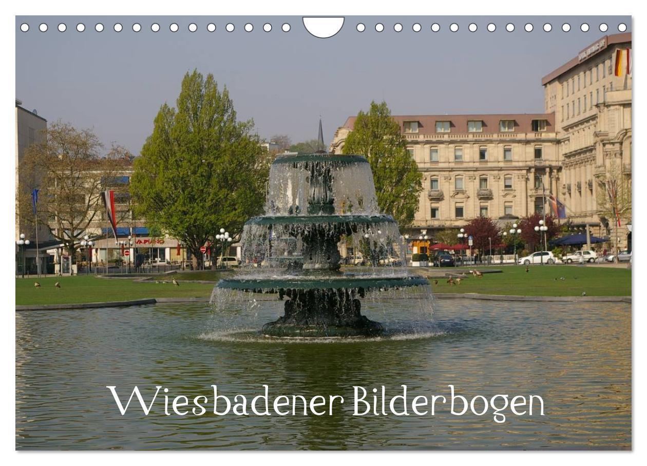 Cover: 9783383562846 | Wiesbadener Bilderbogen (Wandkalender 2024 DIN A4 quer), CALVENDO...