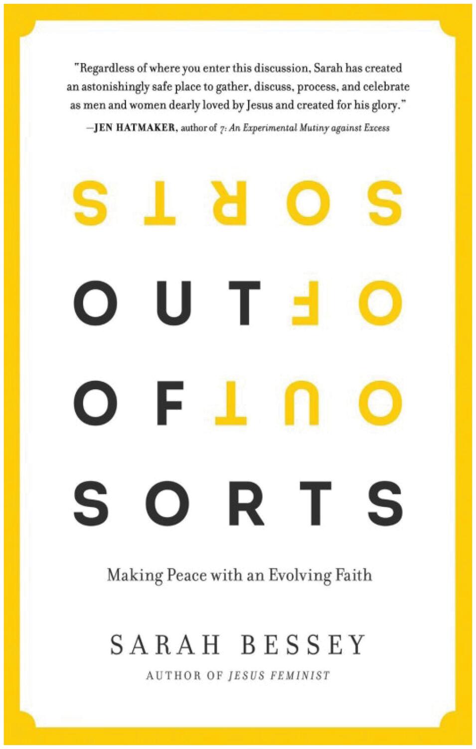 Cover: 9780232532395 | Out of Sorts | Making Peace with an Evolving Faith | Sarah Bessey