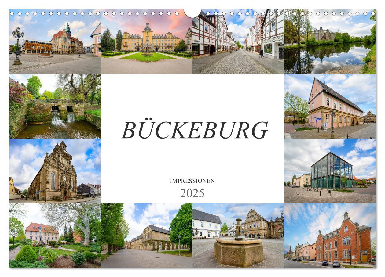 Cover: 9783435132508 | Bückeburg Impressionen (Wandkalender 2025 DIN A3 quer), CALVENDO...