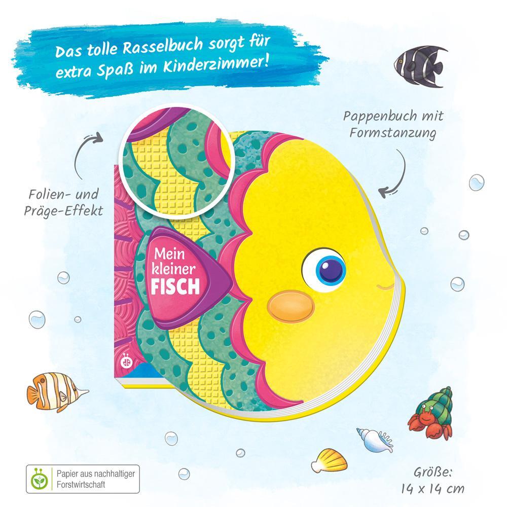 Bild: 9783965528581 | Trötsch Pappenbuch Rasselbuch Mein kleiner Fisch | KG | Buch | 10 S.