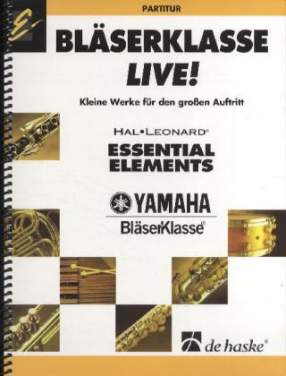 Cover: 9789043128780 | Bläserklasse live!, Partitur | De Haske Publications
