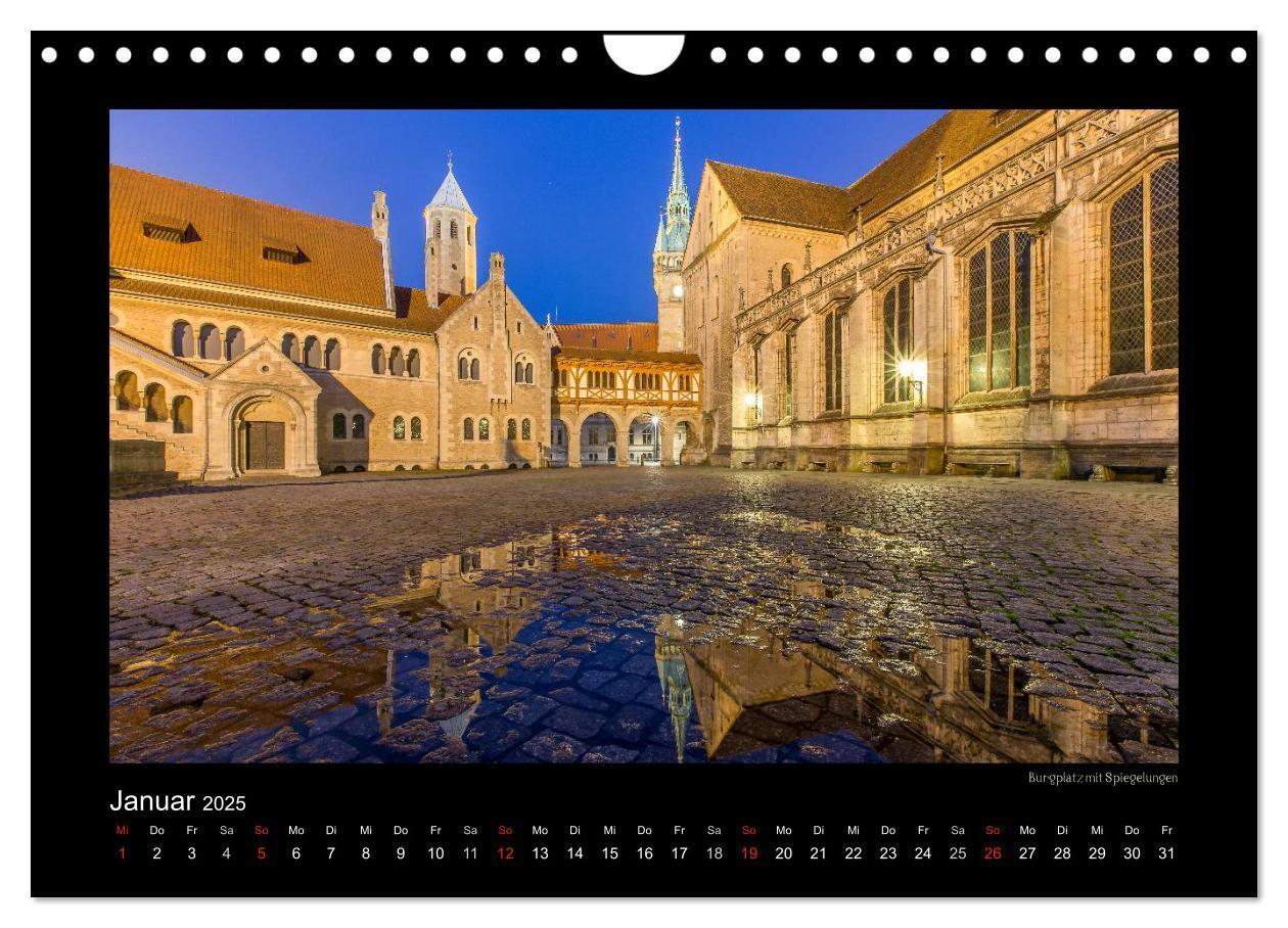 Bild: 9783435681747 | BRAUNSCHWEIG - Abendliche Impressionen (Wandkalender 2025 DIN A4...